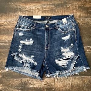 Judy Blue Tulip shorts 2XL